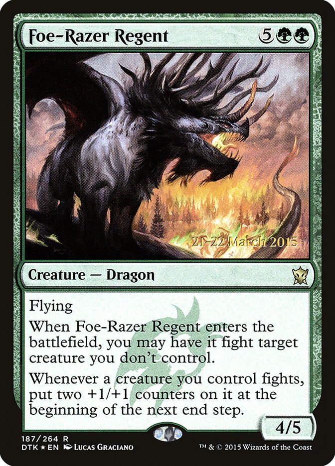 Foe-Razer Regent  [Dragons of Tarkir Prerelease Promos] | D20 Games