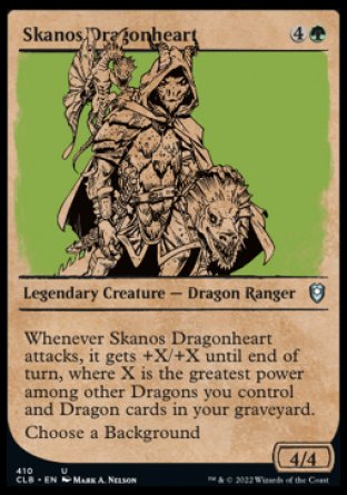 Skanos Dragonheart (Showcase) [Commander Legends: Battle for Baldur's Gate] | D20 Games