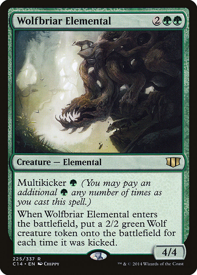 Wolfbriar Elemental [Commander 2014] | D20 Games