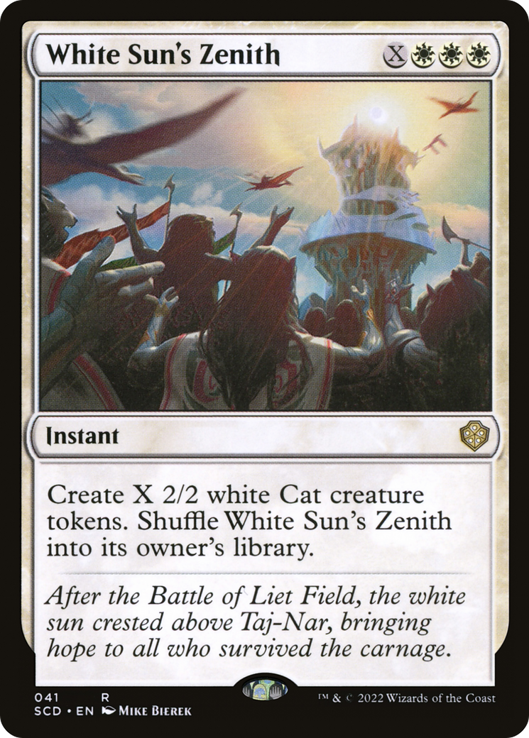 White Sun's Zenith [Starter Commander Decks] | D20 Games