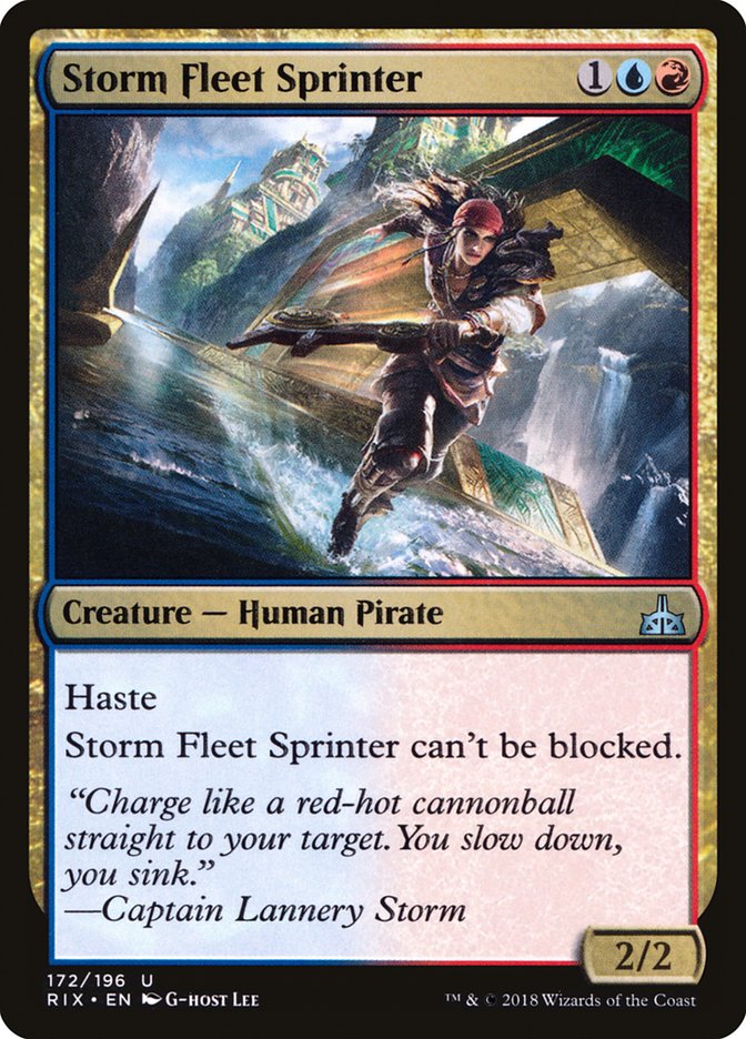 Storm Fleet Sprinter [Rivals of Ixalan] | D20 Games