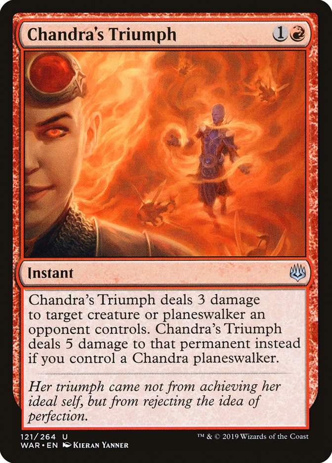 Chandra's Triumph [War of the Spark] | D20 Games