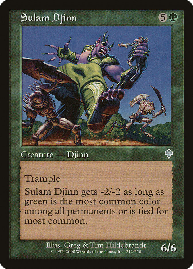 Sulam Djinn [Invasion] | D20 Games