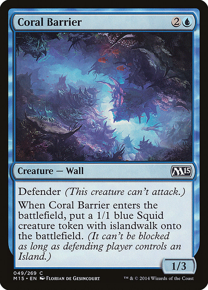 Coral Barrier [Magic 2015] | D20 Games