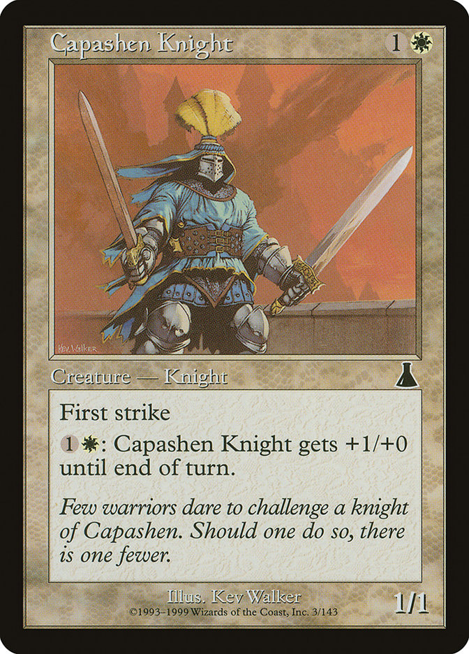 Capashen Knight [Urza's Destiny] | D20 Games