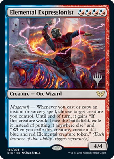 Elemental Expressionist (Promo Pack) [Strixhaven: School of Mages Promos] | D20 Games