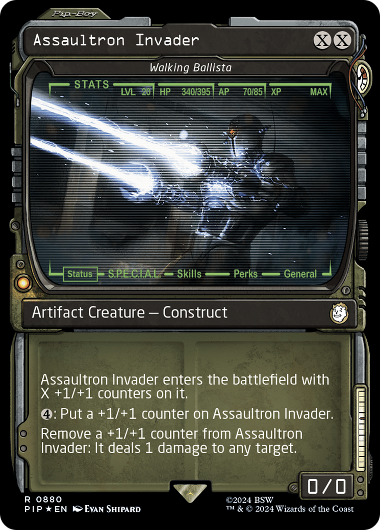 Assaultron Invader - Walking Ballista (Surge Foil) [Fallout] | D20 Games