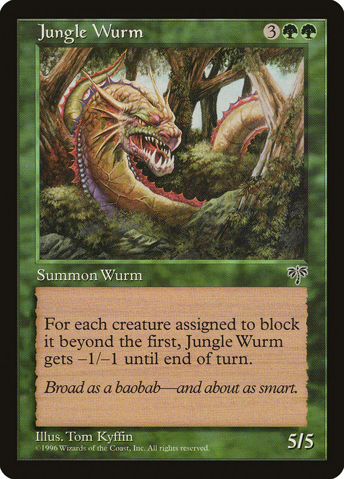 Jungle Wurm [Mirage] | D20 Games