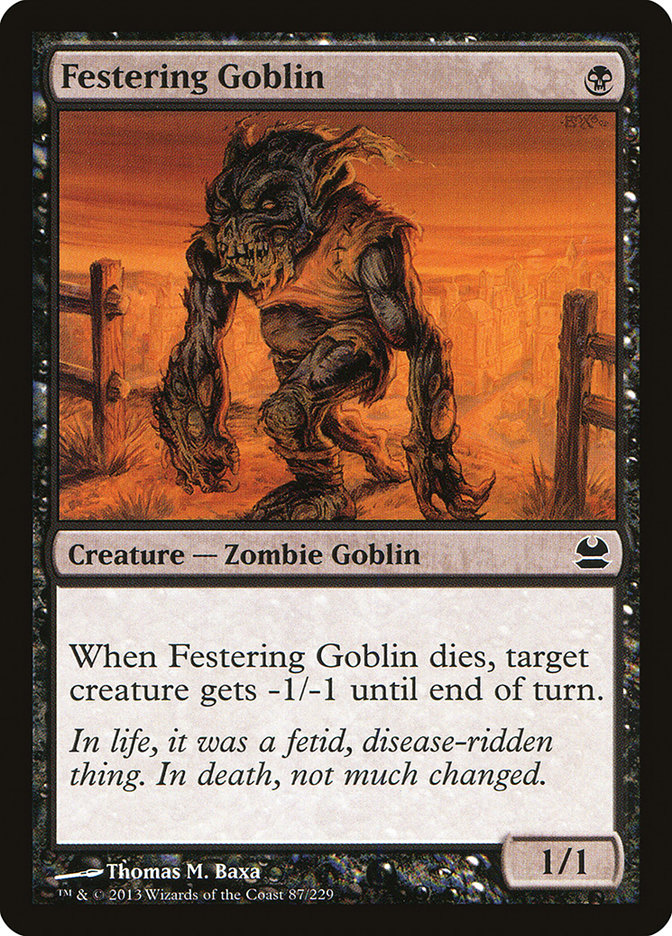 Festering Goblin [Modern Masters] | D20 Games