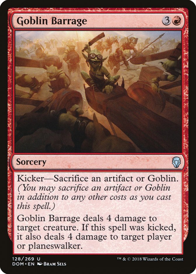 Goblin Barrage [Dominaria] | D20 Games