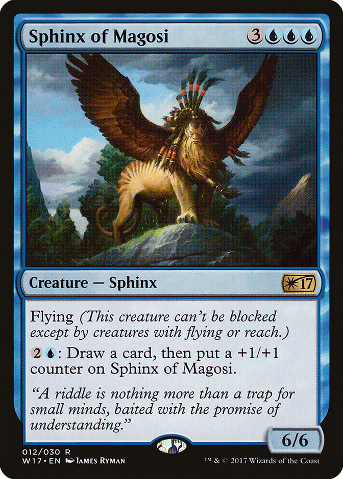 Sphinx of Magosi [Welcome Deck 2017] | D20 Games