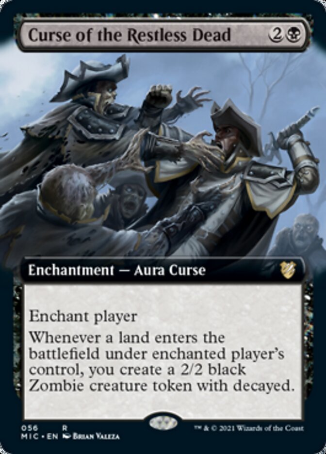 Curse of the Restless Dead (Extended) [Innistrad: Midnight Hunt Commander] | D20 Games