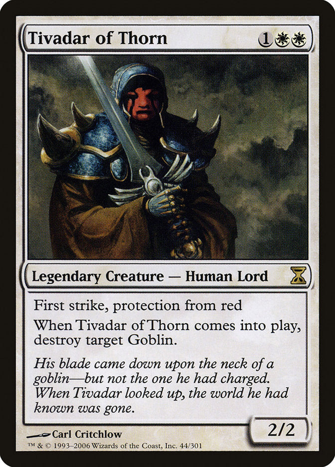 Tivadar of Thorn [Time Spiral] | D20 Games