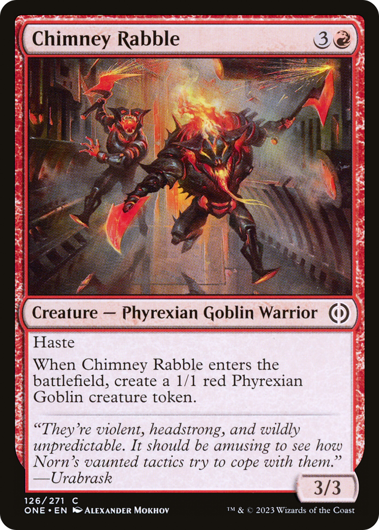 Chimney Rabble [Phyrexia: All Will Be One] | D20 Games