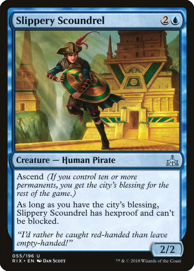 Slippery Scoundrel [Rivals of Ixalan] | D20 Games