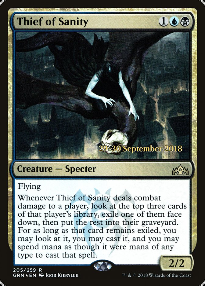 Thief of Sanity  [Guilds of Ravnica Prerelease Promos] | D20 Games