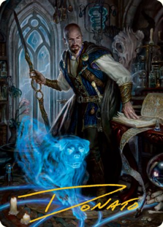 Mordenkainen Art Card (Gold-Stamped Signature) [Dungeons & Dragons: Adventures in the Forgotten Realms Art Series] | D20 Games