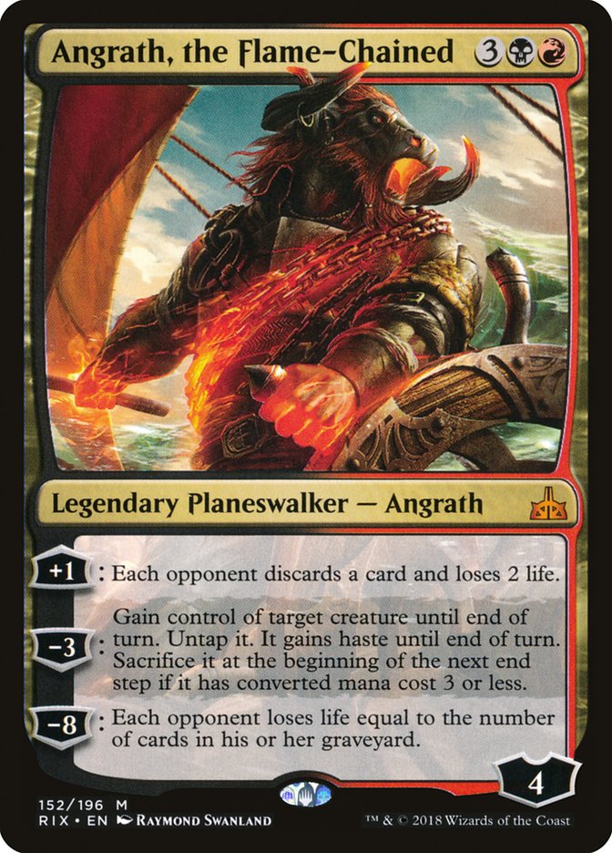 Angrath, the Flame-Chained [Rivals of Ixalan] | D20 Games