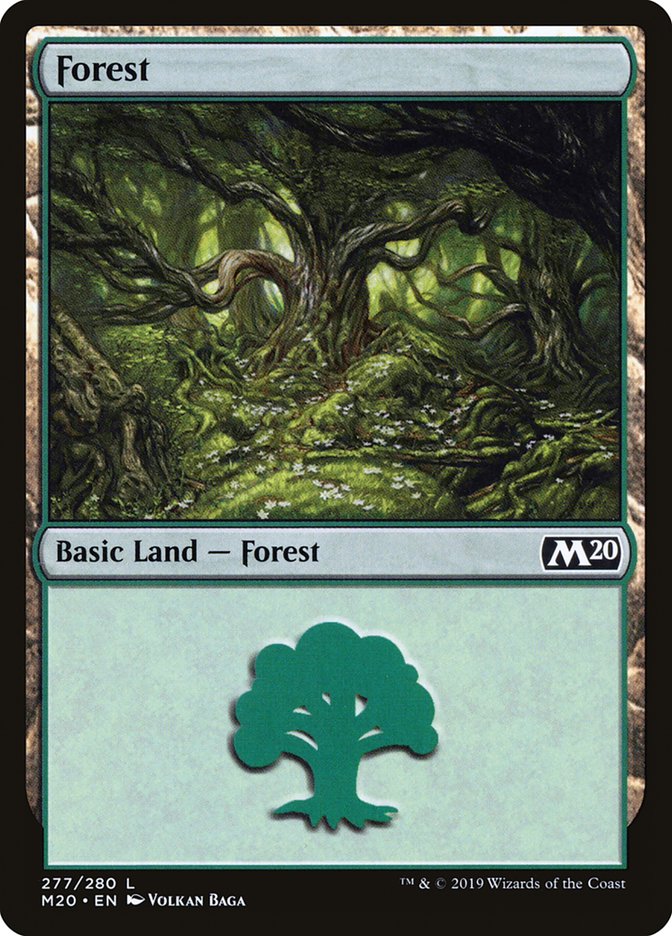 Forest (277) [Core Set 2020] | D20 Games