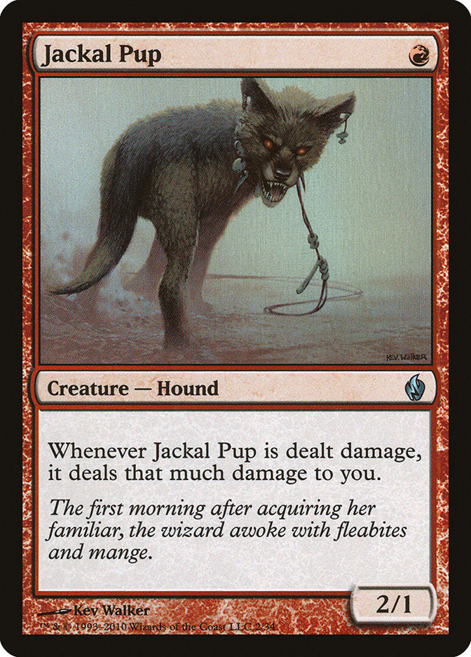 Jackal Pup [Premium Deck Series: Fire and Lightning] | D20 Games