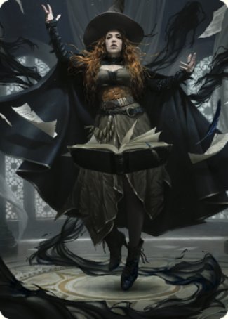 Tasha, the Witch Queen Art Card (41) [Commander Legends: Battle for Baldur's Gate Art Series] | D20 Games