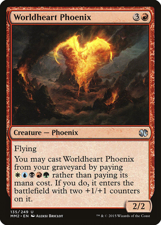Worldheart Phoenix [Modern Masters 2015] | D20 Games