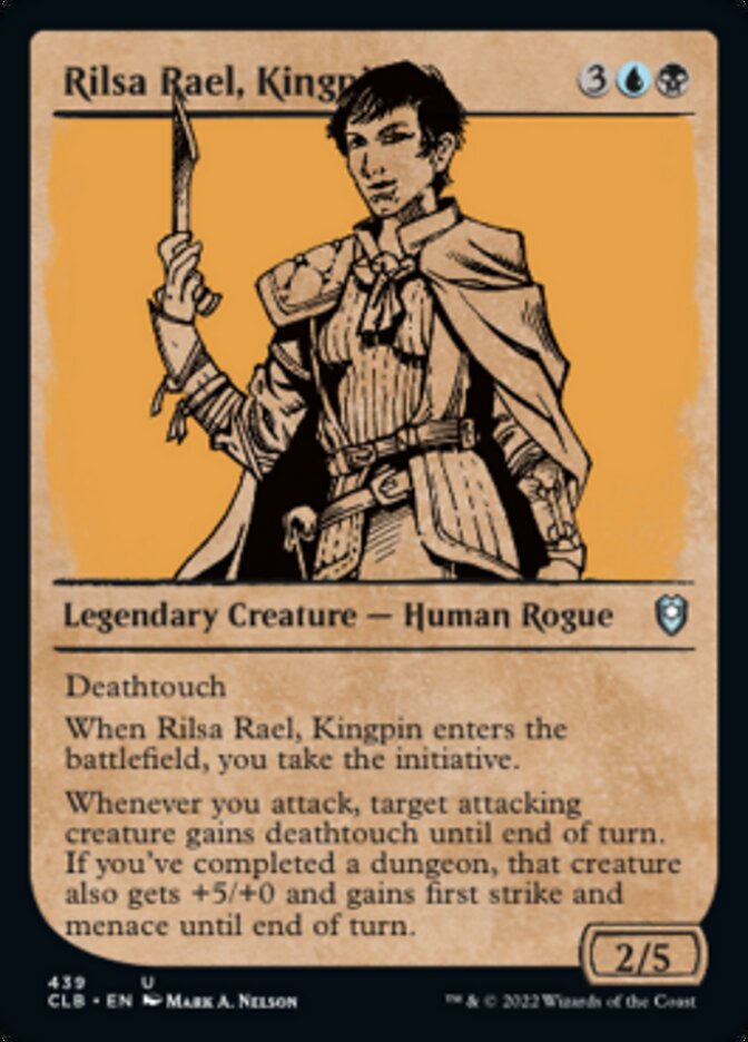 Rilsa Rael, Kingpin (Showcase) [Commander Legends: Battle for Baldur's Gate] | D20 Games