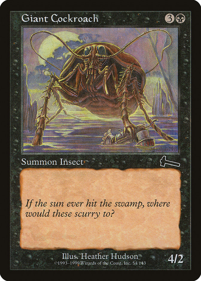 Giant Cockroach [Urza's Legacy] | D20 Games