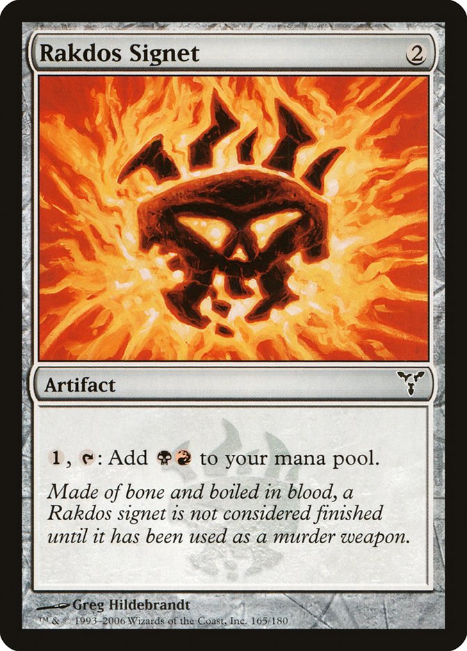 Rakdos Signet [Dissension] | D20 Games