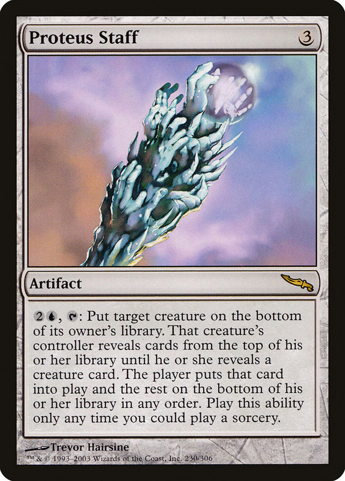 Proteus Staff [Mirrodin] | D20 Games