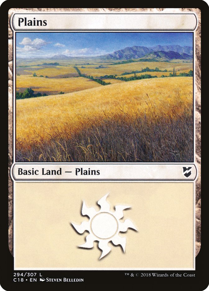 Plains (294) [Commander 2018] | D20 Games