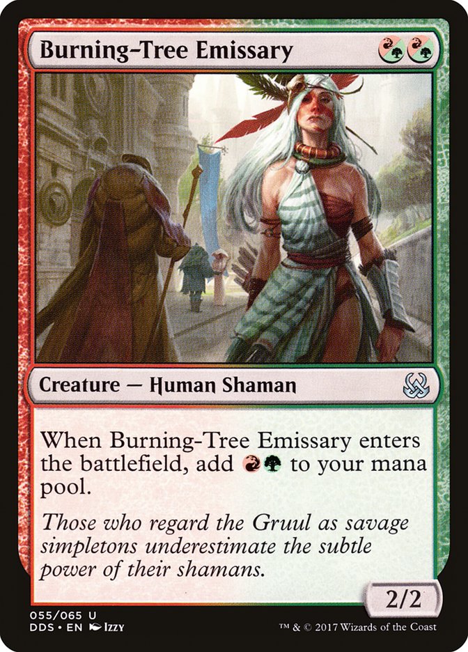 Burning-Tree Emissary [Duel Decks: Mind vs. Might] | D20 Games