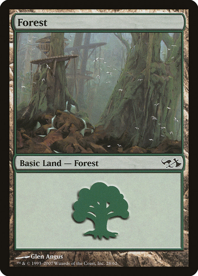 Forest (28) [Duel Decks: Elves vs. Goblins] | D20 Games