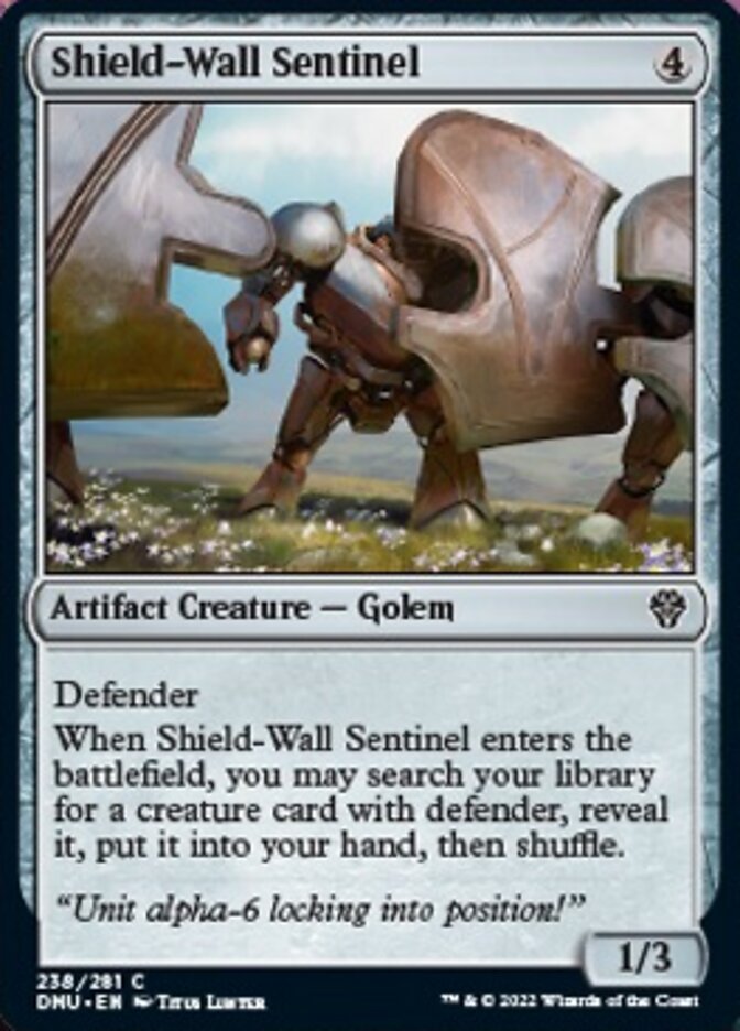 Shield-Wall Sentinel [Dominaria United] | D20 Games