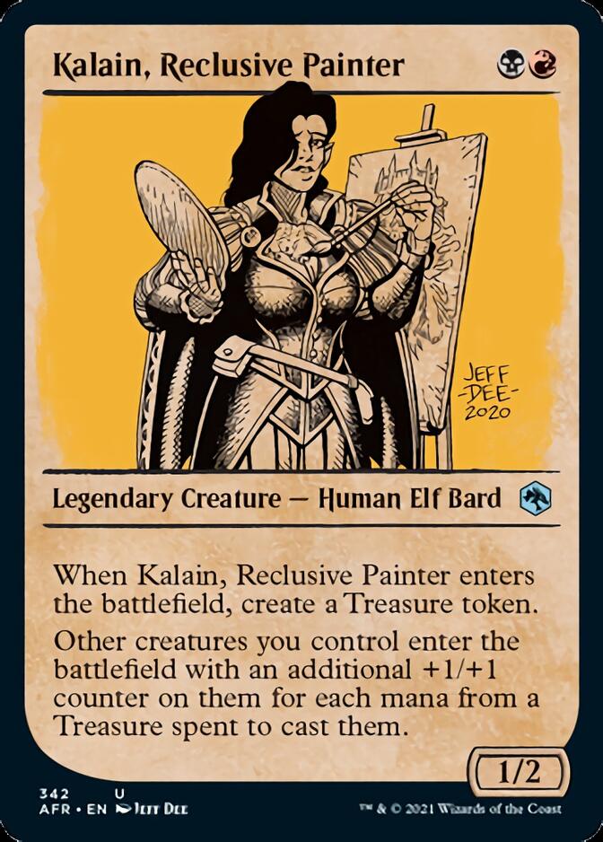 Kalain, Reclusive Painter (Showcase) [Dungeons & Dragons: Adventures in the Forgotten Realms] | D20 Games