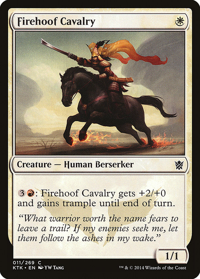 Firehoof Cavalry [Khans of Tarkir] | D20 Games
