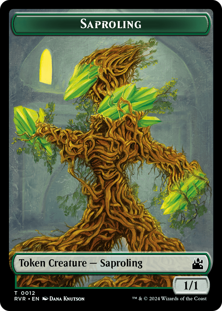 Saproling Token [Ravnica Remastered Tokens] | D20 Games