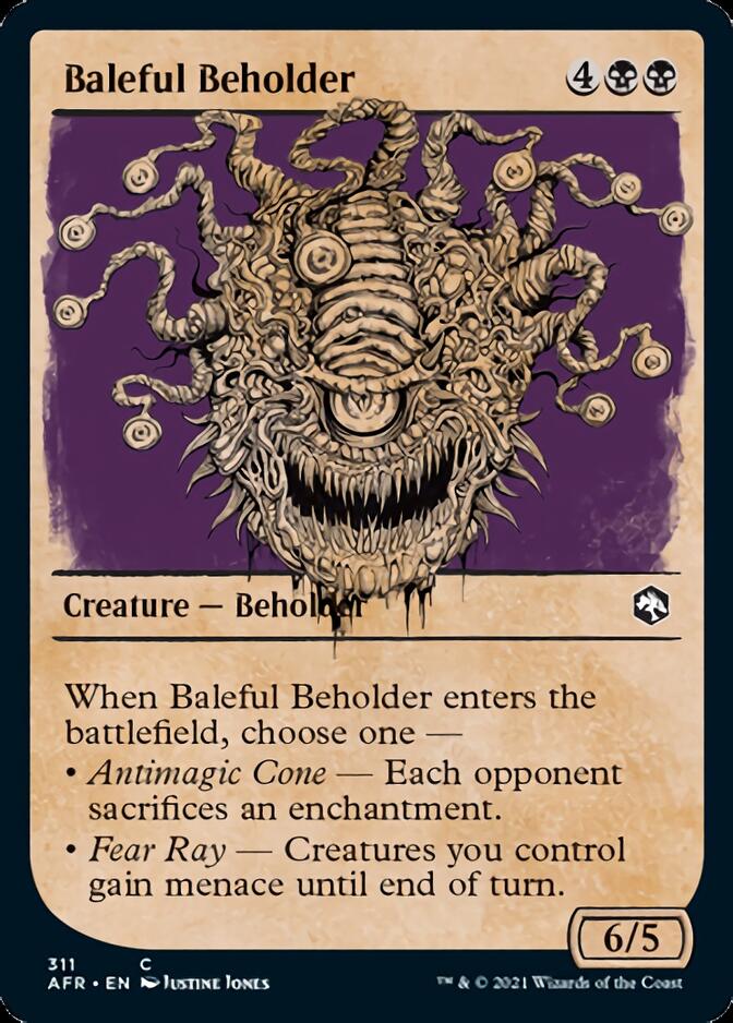 Baleful Beholder (Showcase) [Dungeons & Dragons: Adventures in the Forgotten Realms] | D20 Games