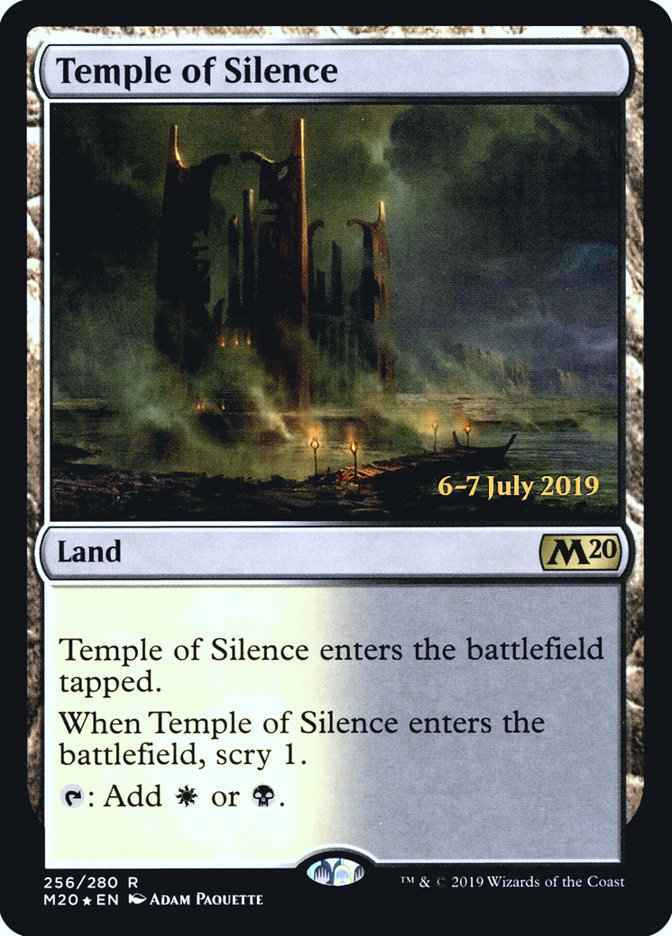 Temple of Silence  [Core Set 2020 Prerelease Promos] | D20 Games