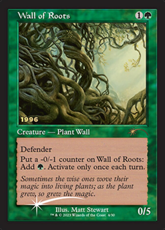 Wall of Roots [30th Anniversary Promos] | D20 Games