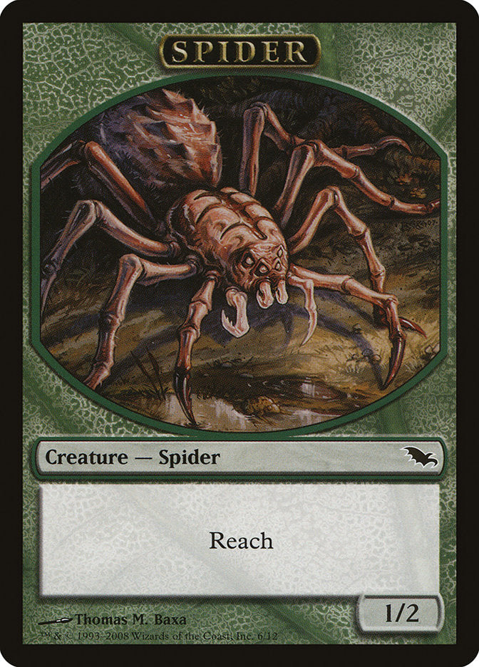 Spider [Shadowmoor Tokens] | D20 Games