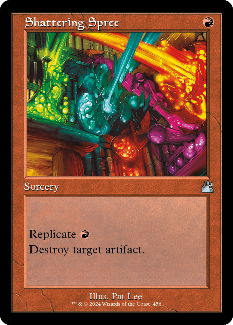 Shattering Spree (Retro Frame) [Ravnica Remastered] | D20 Games