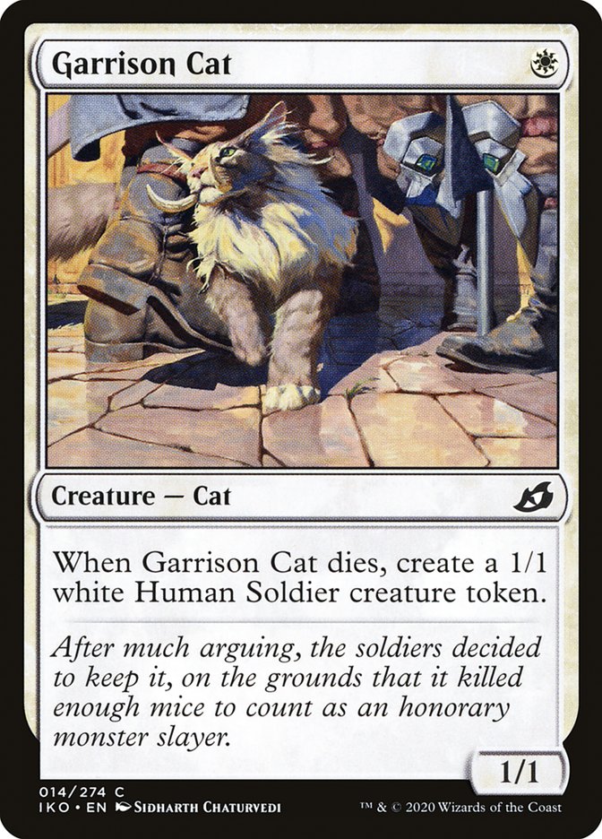 Garrison Cat [Ikoria: Lair of Behemoths] | D20 Games