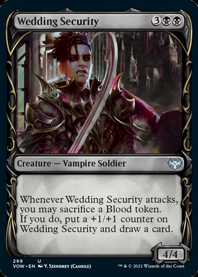 Wedding Security (Showcase Fang Frame) [Innistrad: Crimson Vow] | D20 Games