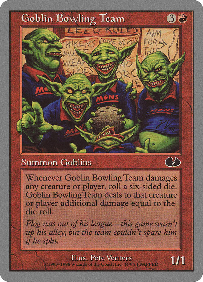 Goblin Bowling Team [Unglued] | D20 Games