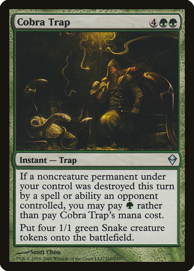 Cobra Trap [Zendikar] | D20 Games