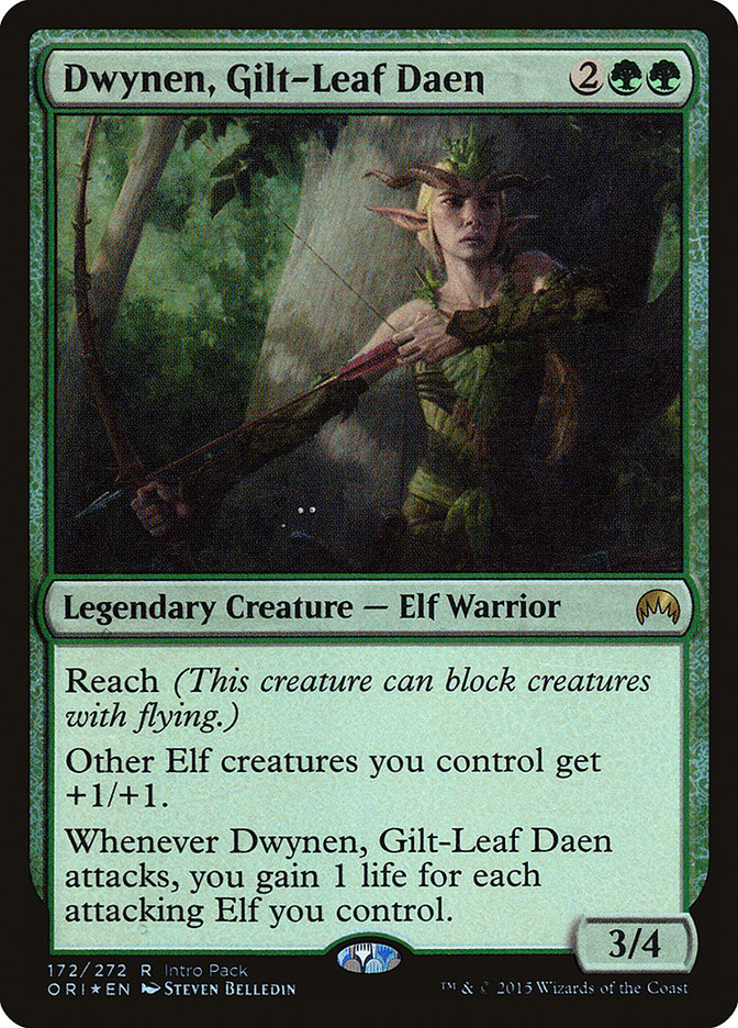 Dwynen, Gilt-Leaf Daen [Magic Origins Promos] | D20 Games