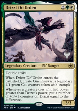 Drizzt Do'Urden (Promo Pack) [Dungeons & Dragons: Adventures in the Forgotten Realms Promos] | D20 Games