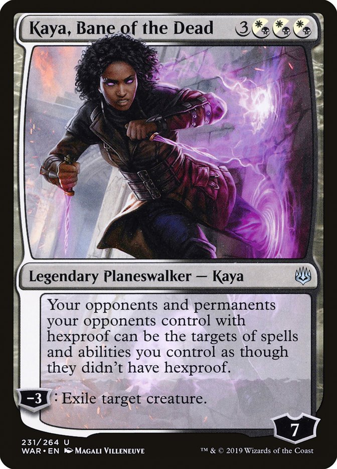 Kaya, Bane of the Dead [War of the Spark] | D20 Games