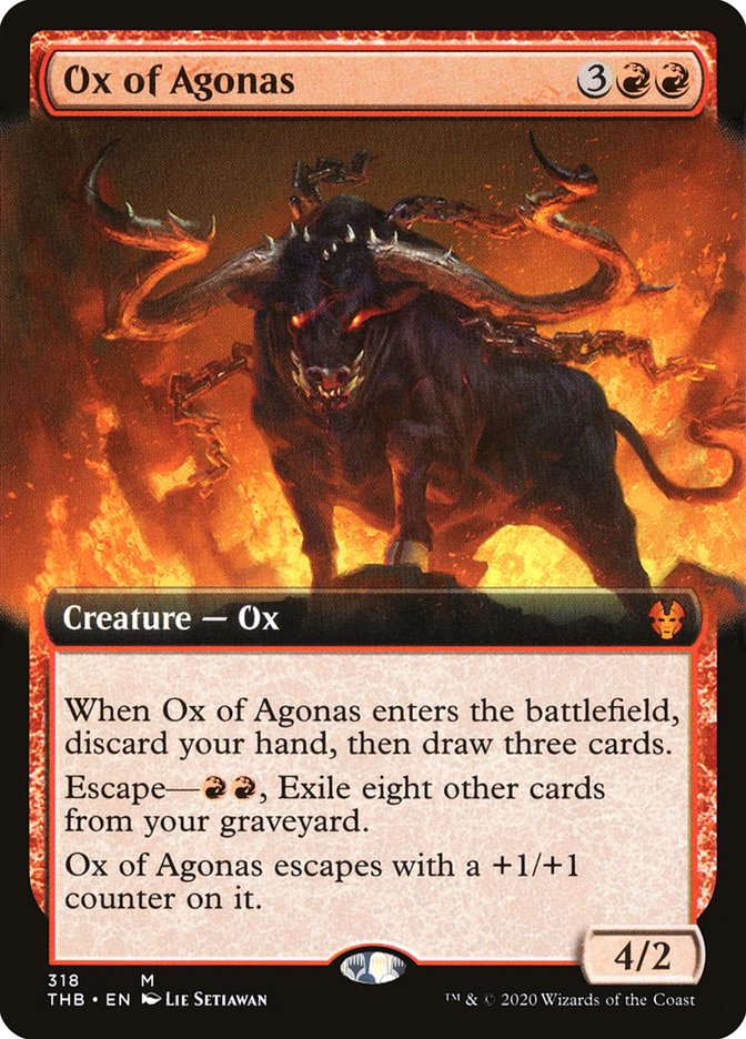 Ox of Agonas (Extended) [Theros Beyond Death] | D20 Games